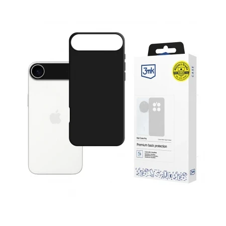 Husa pentru Apple iPhone 17 Air, 3MK, Matt Pro, Neagra