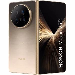 Telefon mobil HONOR Magic V5, Dual SIM, 16GB RAM, 512GB, 5G, Dawn Gold