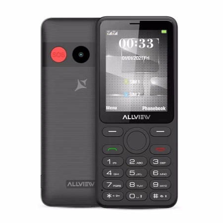 Telefon mobil Allview M30 LUNA, Dual Sim, Dark Grey