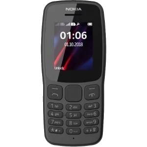 Telefon mobil Nokia 106, Dual SIM, Black