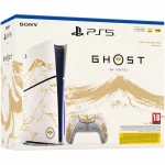 Consola PlayStation 5 (PS5) Slim, 1TB SSD, D-Chassis, Ghost of Yōtei Gold Limited Edition