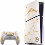 Consola PlayStation 5 (PS5) Slim, 1TB SSD, D-Chassis, Ghost of Yōtei Gold Limited Edition