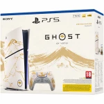 Consola PlayStation 5 (PS5) Slim, 1TB SSD, D-Chassis, Ghost of Yōtei Gold Limited Edition
