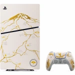 Consola PlayStation 5 (PS5) Slim, 1TB SSD, D-Chassis, Ghost of Yōtei Gold Limited Edition