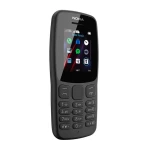 Telefon mobil Nokia 106, Dual SIM, Negru