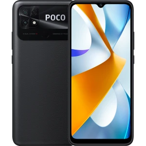 Telefon mobil Xiaomi Poco C40, Dual SIM, 32GB, 3GB RAM, 4G, Power Black