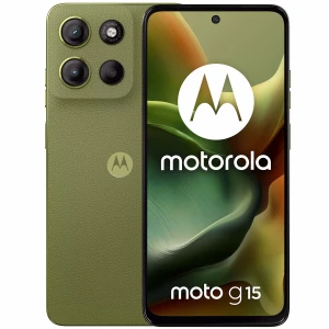 Telefon mobil Motorola moto g15, Dual SIM, 128GB, 8GB RAM, Iguana Green