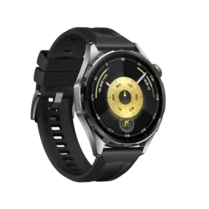 Smartwatch Huawei Watch GT 6, 46MM, Black Stainless Steel Case, Black Fluoroelastomer Strap
