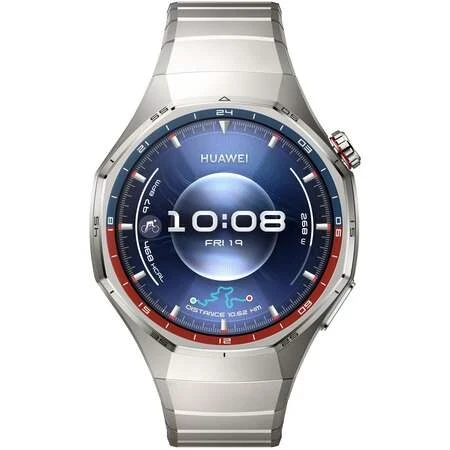 Smartwatch Huawei Watch GT 6 Pro, 46MM, Titanium Alloy Case, Titanium Strap