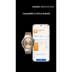 Smartwatch Huawei Watch GT 6 Pro, 46MM, Titanium Alloy Case, Brown Woven Strap