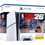 Consola PlayStation 5 (PS5) Slim, 1TB SSD, D-Chassis + Joc NBA 2K26