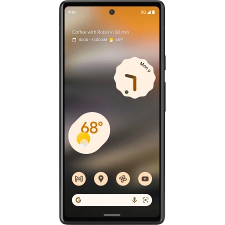 Telefon mobil Google Pixel 6a, 128GB, 6GB RAM, 5G, Charcoal