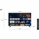 Televizor TCL LED 40S5400A, 100 cm, Smart Android TV, Full HD, Clasa F