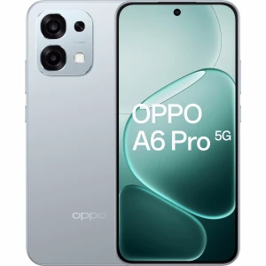 Telefon mobil OPPO A6 Pro, 8GB RAM, 256GB, 5G, Lunar Titanium