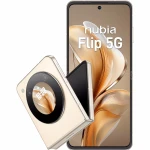Telefon mobil ZTE nubia FLIP, Dual SIM, 8GB RAM, 256GB, 5G, Gold