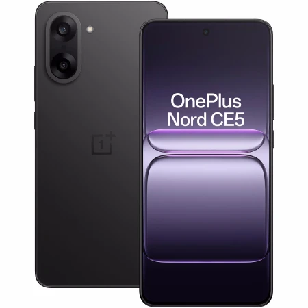 Telefon OnePlus Nord CE5 Black Edition, Dual SIM, 8GB RAM, 128GB, 5G, Black Infinity