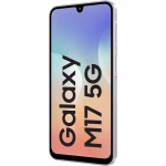 Telefon mobil Samsung Galaxy M17, 4GB RAM, 128GB, 5G, Moonlight Silver