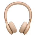 Casti audio wireless on-ear JBL LIVE 670NC, True Adaptive NC, Bluetooth, Multi-Point, Nisip