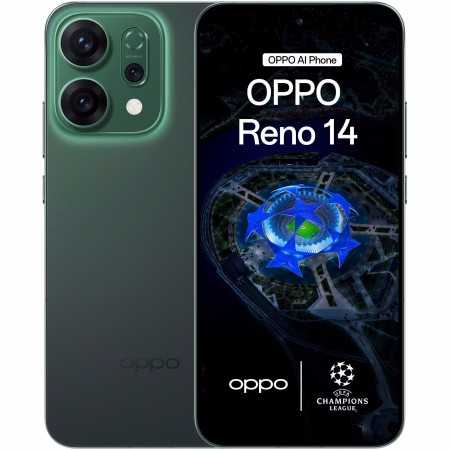 Telefon mobil OPPO Reno14, Dual SIM, 12GB RAM, 512GB, 5G, Luminous Green