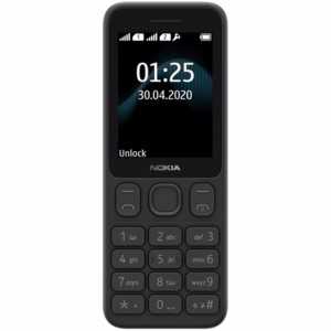 Telefon mobil Nokia 125, Dual SIM, Black