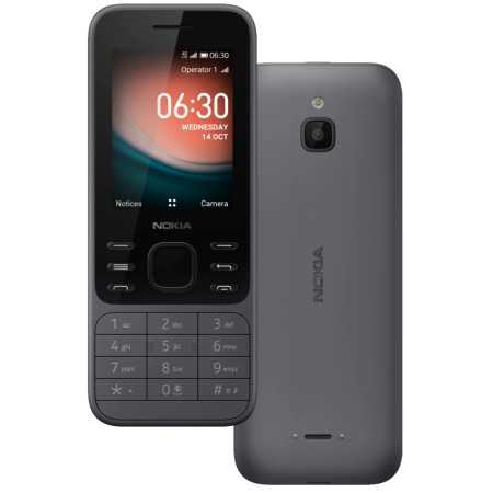 Telefon mobil Nokia 6300, Dual SIM, 4G, Charcoal