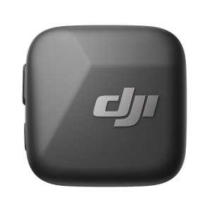 Microfon wireless DJI MIC Mini, 1x microfon, 1x incarcator, Wireless, Omnidirectional, Raza Actiune 400m, Noise Canceling, Negru