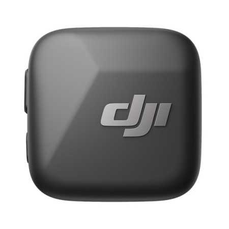 Microfon wireless DJI MIC Mini, 1x microfon, 1x incarcator, Wireless, Omnidirectional, Raza Actiune 400m, Noise Canceling, Negru
