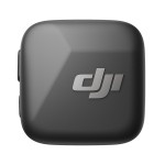 Microfon wireless DJI MIC Mini, 1x microfon, 1x incarcator, Wireless, Omnidirectional, Raza Actiune 400m, Noise Canceling, Negru