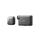 Kit DJI MIC Mini, 1x microfon, 1x receptor, 1x incarcator, Wireless, Omnidirectional, Raza Actiune 400m, Noise Canceling