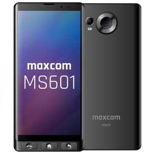 Telefon mobil Dual SIM Maxcom Smart MS601 4G, 64 GB + 4 GB RAM, Desktop charger, Black