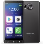 Telefon mobil Dual SIM Maxcom Smart MS601 4G, 64 GB + 4 GB RAM, Desktop charger, Black