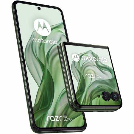 Telefon mobil Motorola Razr 50 ultra, Dual SIM, 12GB RAM, 512GB, 5G, Spring Green