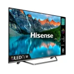 Televizor Smart Hisense U7QF, 50", 4K, Quantum Dot, LED, Dolby Atmos, Negru