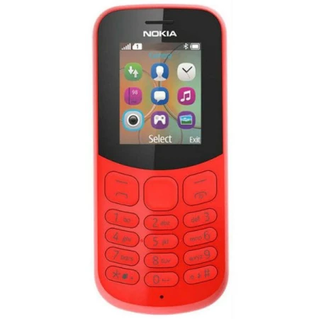Telefon mobil Nokia 130, Dual SIM, 2G, Red