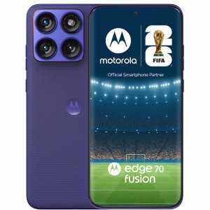 Telefon mobil Motorola edge 70 fusion, 7000 mAh, 256GB, 8GB RAM, 5G, PANTONE Orient Blue
