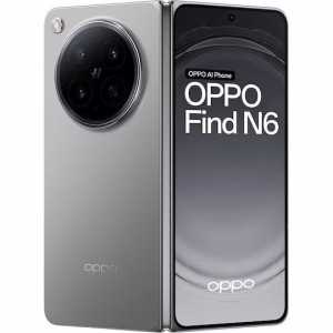 Telefon mobil Oppo Find N6, 512GB, 16GB RAM, 5G, Silver