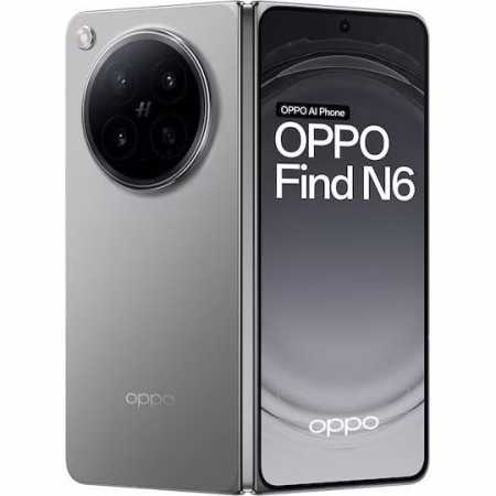 Telefon mobil Oppo Find N6, 512GB, 16GB RAM, 5G, Silver