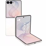 Telefon mobil Samsung Galaxy Z Flip8, 12GB RAM, 256GB, 5G, Cream
