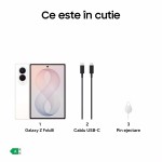 Telefon mobil Samsung Galaxy Z Fold8, 12GB RAM, 512GB, 5G, Cream