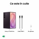 Telefon mobil Samsung Galaxy Z Fold8 Ultra, 12GB RAM, 256GB, 5G, Techno Violet