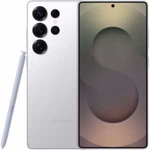 Telefon mobil Samsung Galaxy S25 Ultra, Dual SIM, 12GB RAM, 256GB, 5G, Titanium WhiteSilver