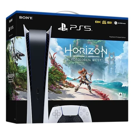 Consola PlayStation 5 Digital Edition si Joc Horizon Forbidden West Bundle