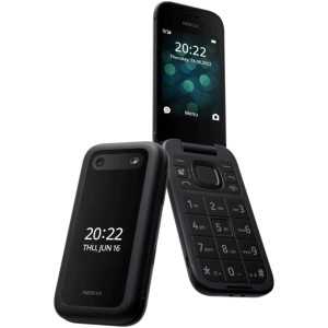 Telefon mobil HMD 2660 Flip 2G, Dual SIM, Black