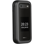 Telefon mobil HMD 2660 Flip 2G, Dual SIM, Black