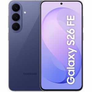 Telefon mobil Samsung Galaxy S26 FE, Dual SIM, 8GB RAM, 128GB, 5G, Blueberry