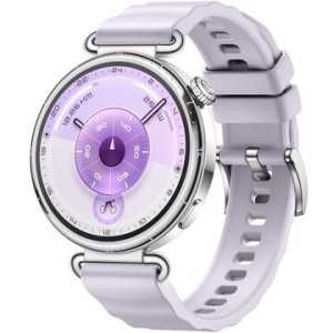 Smartwatch Huawei Watch GT 6, 41MM, Steel Stainless Steel Case, Purple Fluoroelastomer Strap