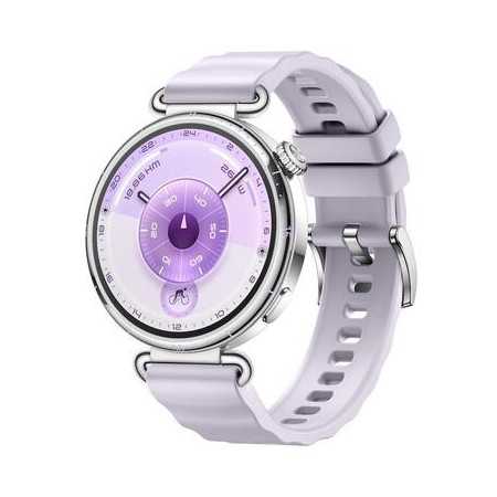 Smartwatch Huawei Watch GT 6, 41MM, Steel Stainless Steel Case, Purple Fluoroelastomer Strap