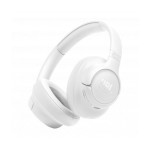 Casti over-ear JBL Tune 730BT, Pure Bass Sound, Bluetooth 6.0, Conectare Multi-Point, Redare pana la 76 h, Alb