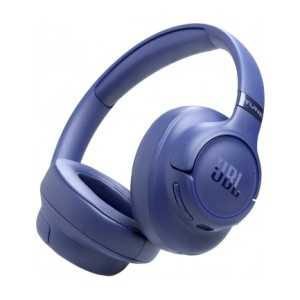 Casti over-ear JBL Tune 780NC, Adaptive Noise Cancelling, Hi-Res Pure Bass Sound, Bluetooth 6.0, Conectare Multi-Point, Redare pana la 76 h, Albastru
