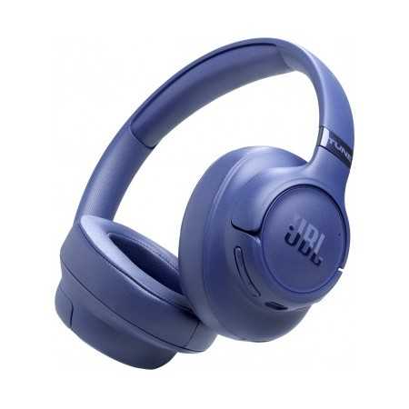 Casti over-ear JBL Tune 780NC, Adaptive Noise Cancelling, Hi-Res Pure Bass Sound, Bluetooth 6.0, Conectare Multi-Point, Redare pana la 76 h, Albastru